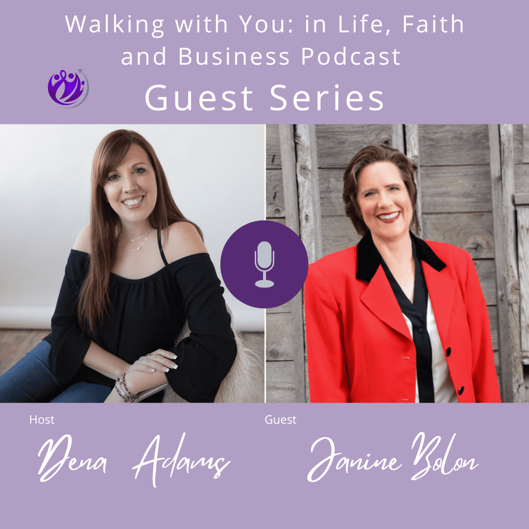 Read more about the article Janine Joins Dena Adams on the Walking with You Podcast