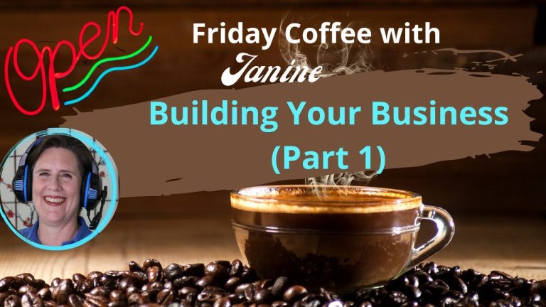 Open Friday Coffee - Youtube shot: How to build a business